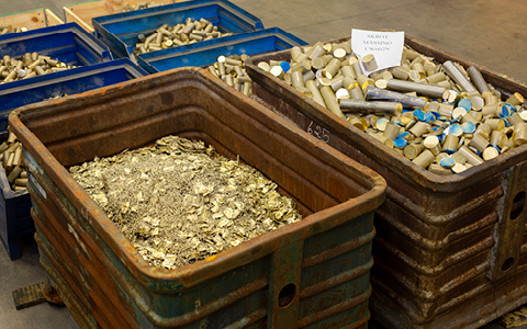 BRASS SHAVINGS FROM ESBE’S FACTORY ARE RECYCLED AND BECOMES MORE NEW ESBE PRODUCTS